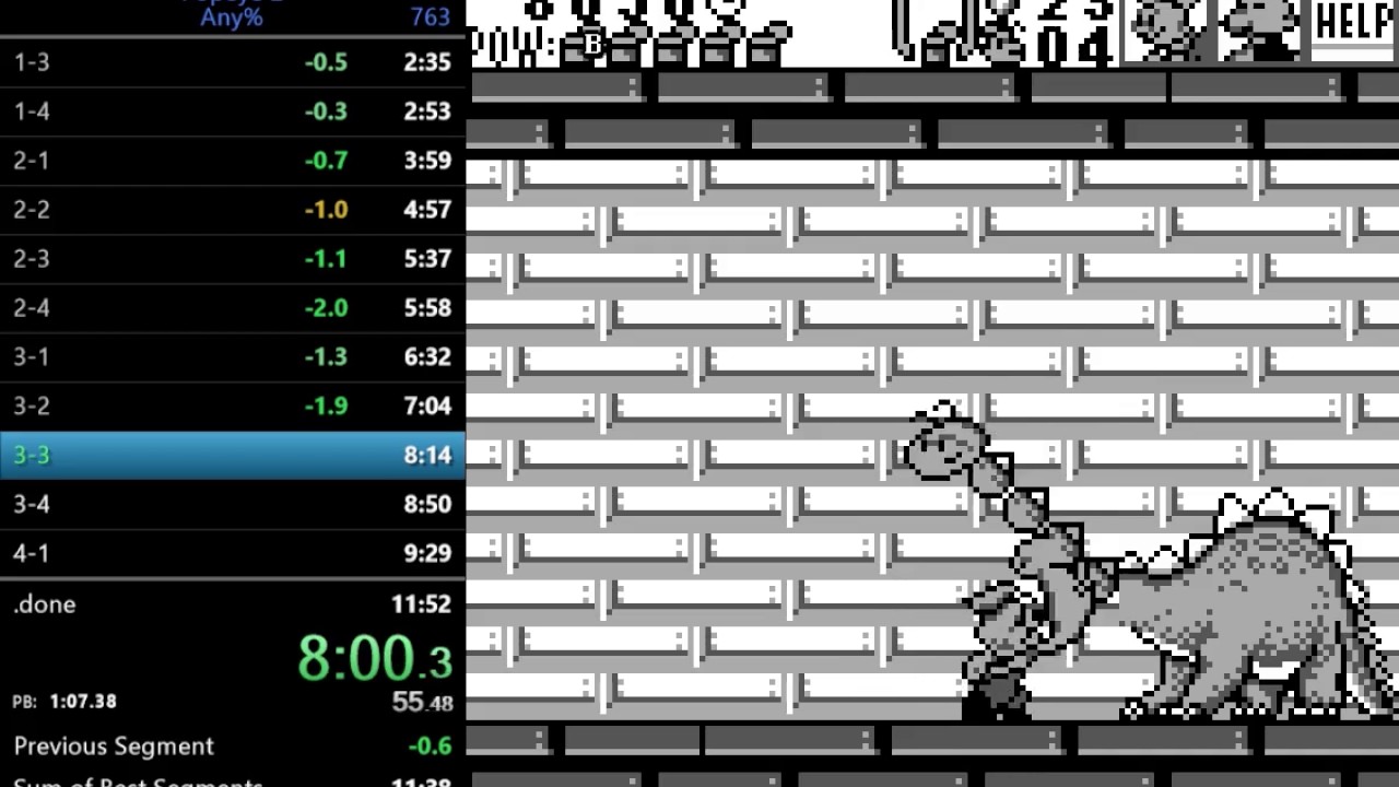 Popeye 2 Game Boy Any% Speedrun 11:44