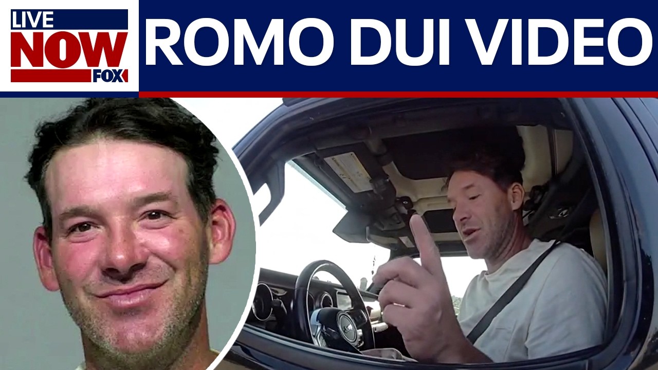 WATCH: Bodycam shows Tony Romo arguing with officer during DUI arrest