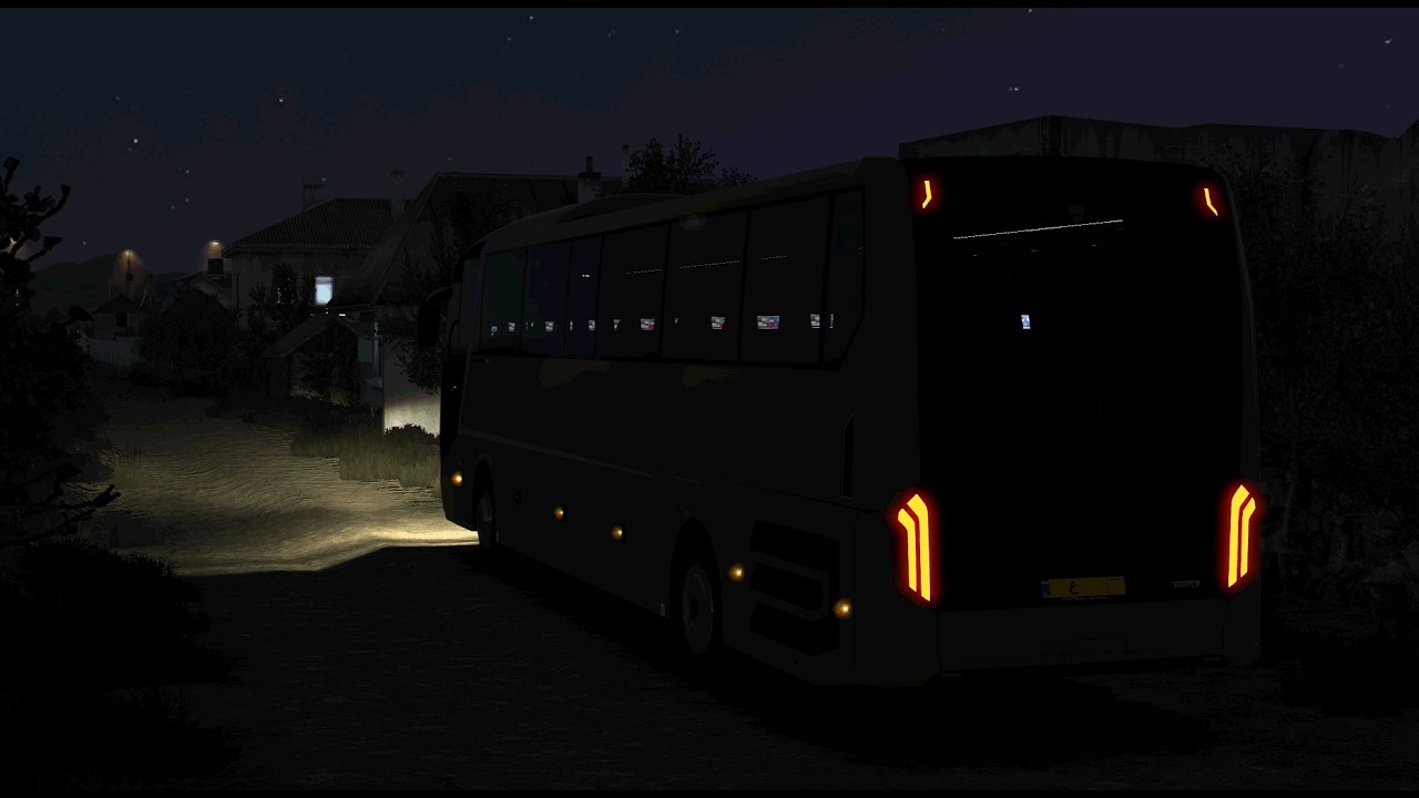 Euro Truck Simulator 2(ETS2) - Afghanistan(Andhoy) -Uzbekistan(Denov)/ Man Lion Coach