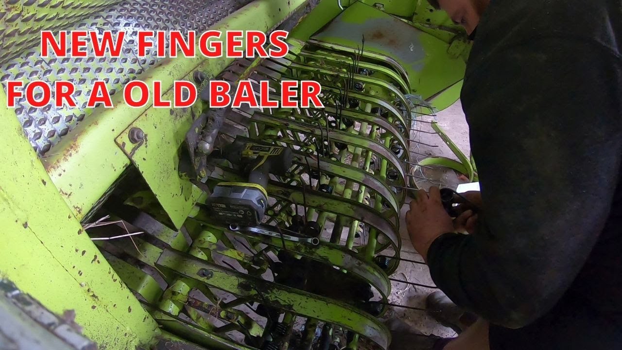 Repairs On The Claas Rollant 85 Baler & I Plant A Gum Tree