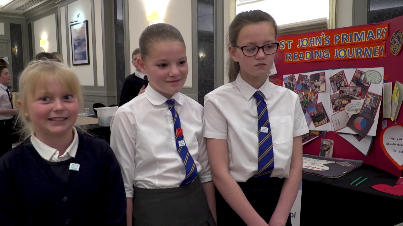 St John's Primary School's reading challenge, led by last year's winning class!