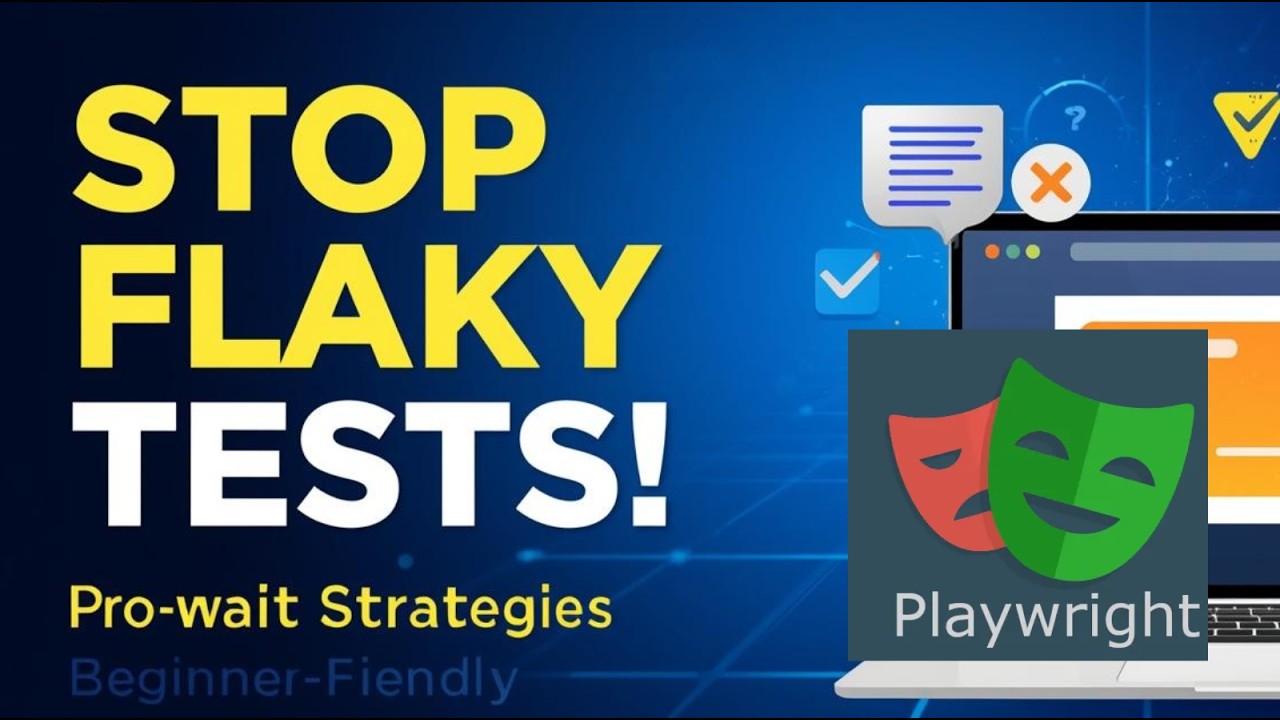 Playwright Wait Strategies Explained (2026) | How to Wait for Elements, Page Loads & Responses
