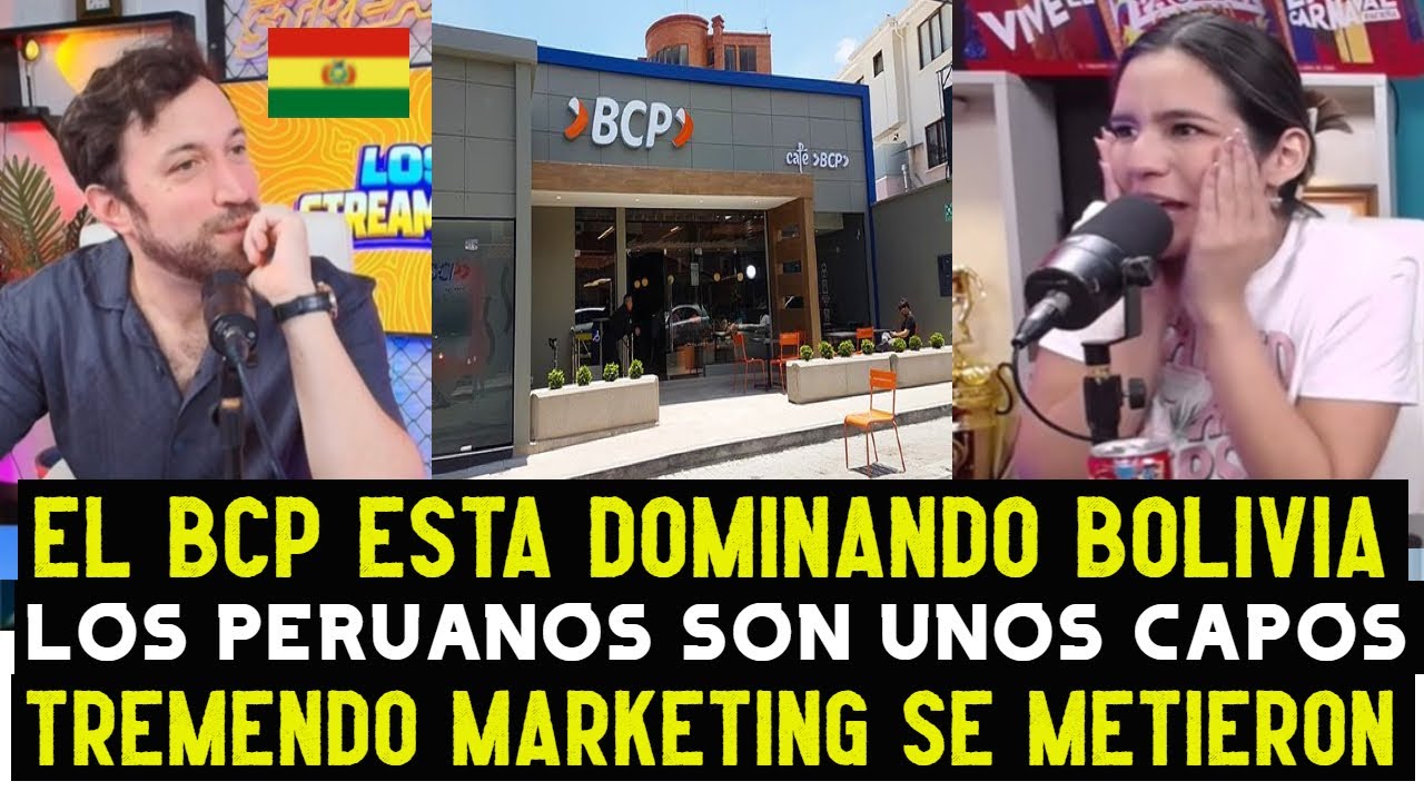 PERIODISTAS BOLIVIANOS SORPRENDIDOS COMO EL BCP ESTA DOMINANDO BOLIVIA CON SU BRUTAL MARKETING