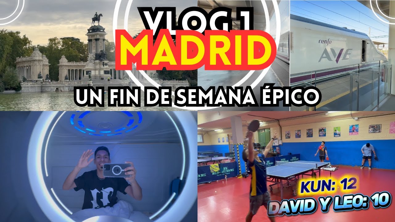 💣El mejor VLOG de Madrid que vas a ver hoy