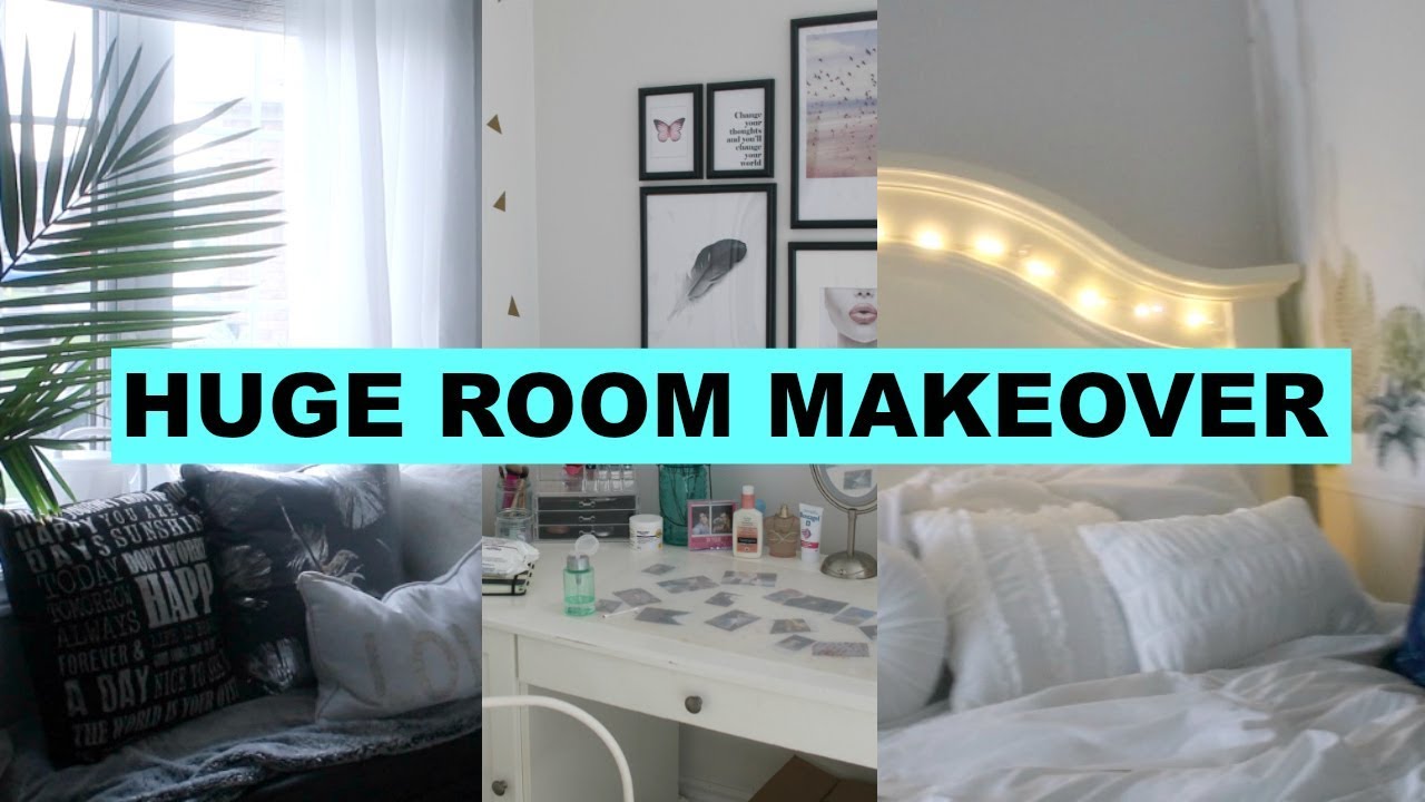 Re-Doing My Room 2017|| HUGE ROOM MAKEOVER