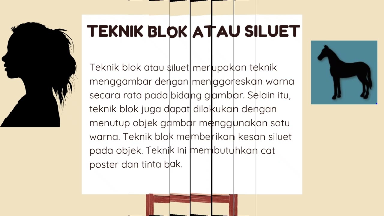 SENI BUDAYA TEKNIK MENGGAMBAR MODEL