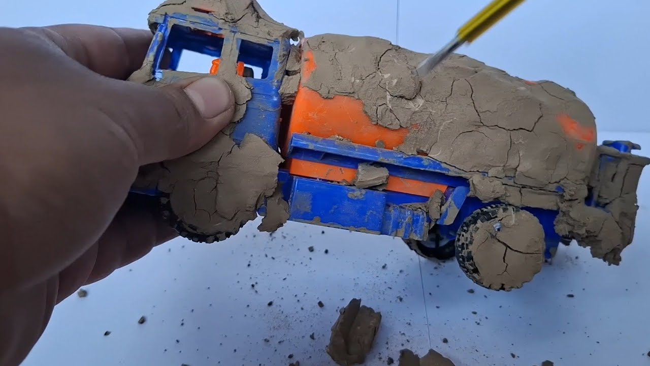 Diy water washing mini truck washing diy washing 