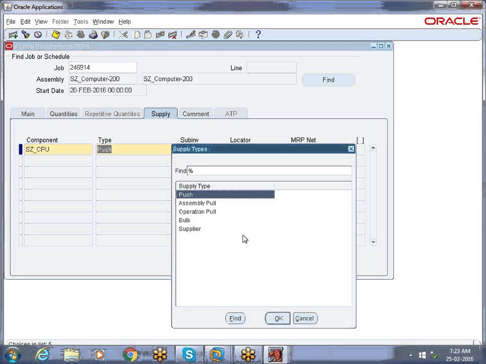 6 Oracle Non Standard Discreet Job by Kareem