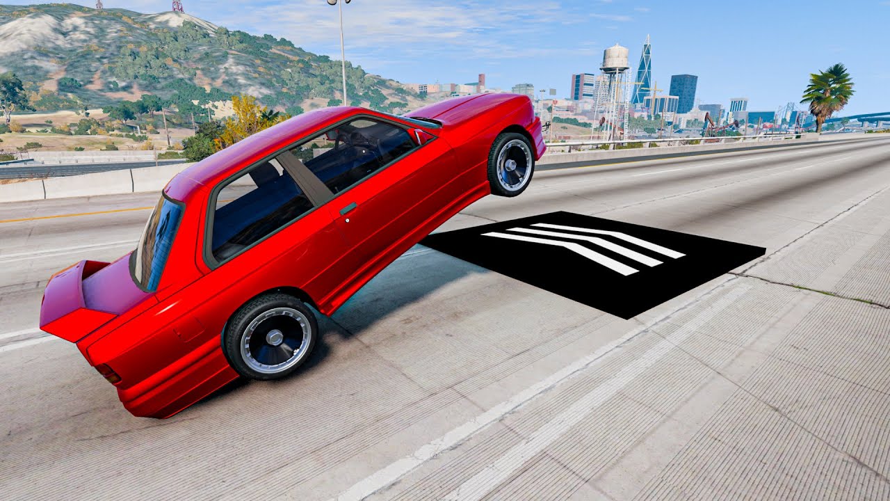 Instant 1000 MPH Blast: Which BeamNG Car Survives the Farthest?! #1