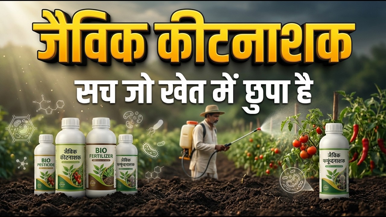 खेती का ब्रह्मास्त्र: बायो पेस्टिसाइड्स क्या हैं और कैसे इस्तेमाल करें? (Full Guide)