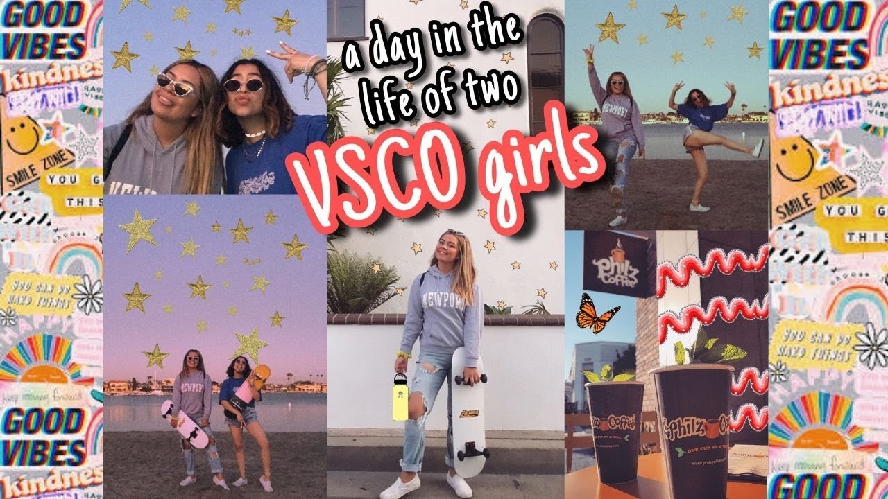 A DAY IN THE LIFE OF A VSCO GIRL