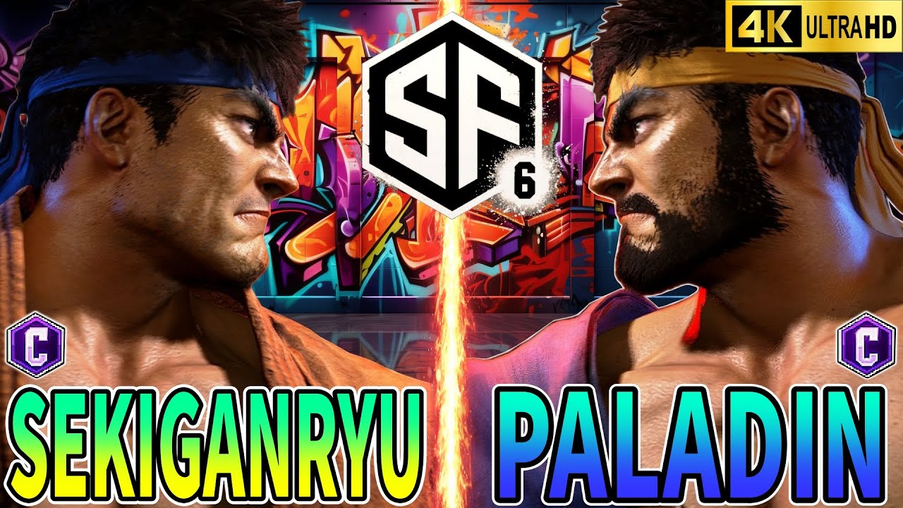 【スト6】赤眼龍(リュウ) vs Paladin(リュウ)【STREET FIGHTER 6】