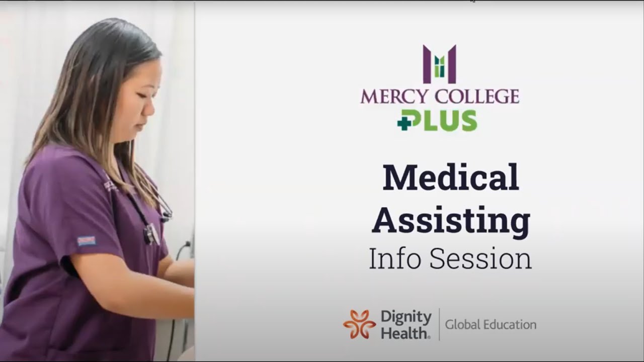 Medical Assisting Info Session with Mercy College l #DHGETalks