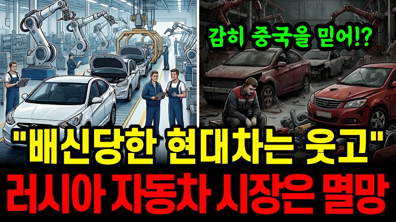 14만원에 현대공장 강탈한 푸틴,1년 뒤 