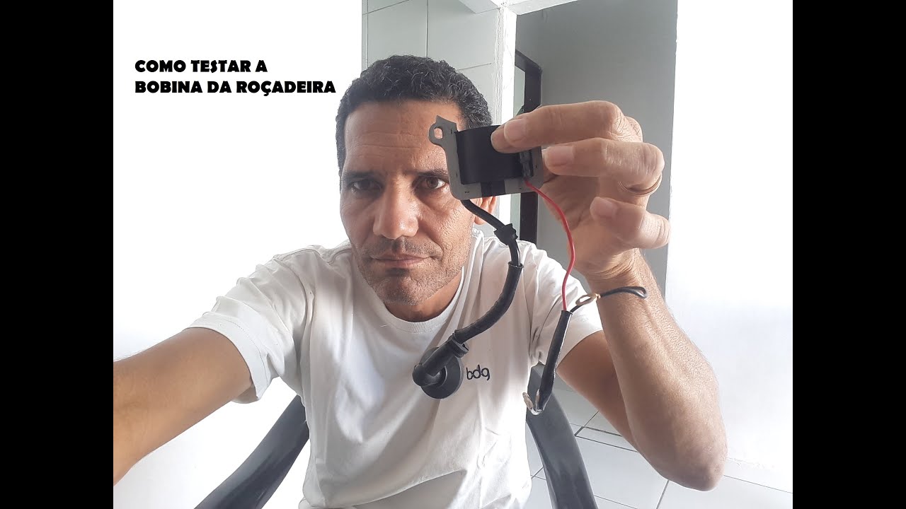 Como testar a bobina da minha roçadeira. Tutorial-