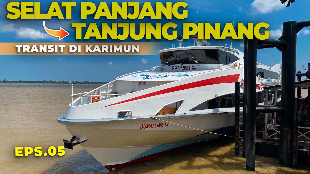 Rayu Melayu #5 | 6 Jam di Laut ‼️ Naik Kapal Cepat Dumai Line Selat Panjang – Tanjung Pinang
