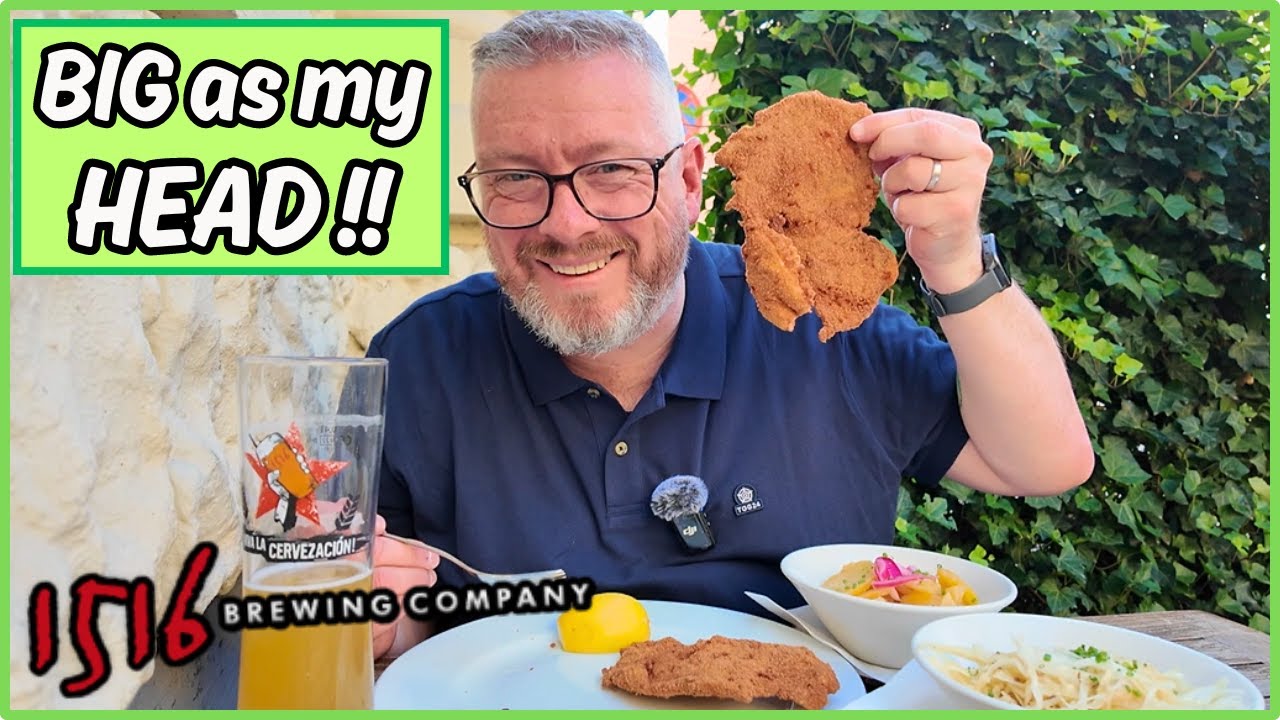 Great BEER and a Fab SCHNITZEL !! Review of 1516 Brewing Company in VIENNA !
