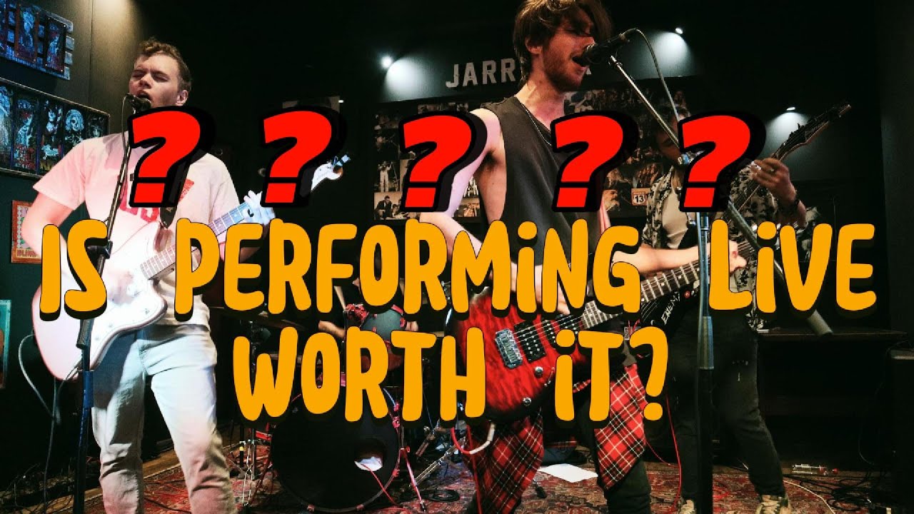 Should Up and Coming Bands/Artists play Live Shows? (my experience as a performer)