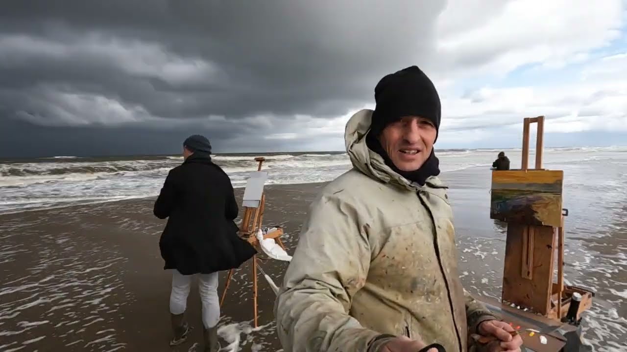 I took a masterclass seascaping with Roos Schuring