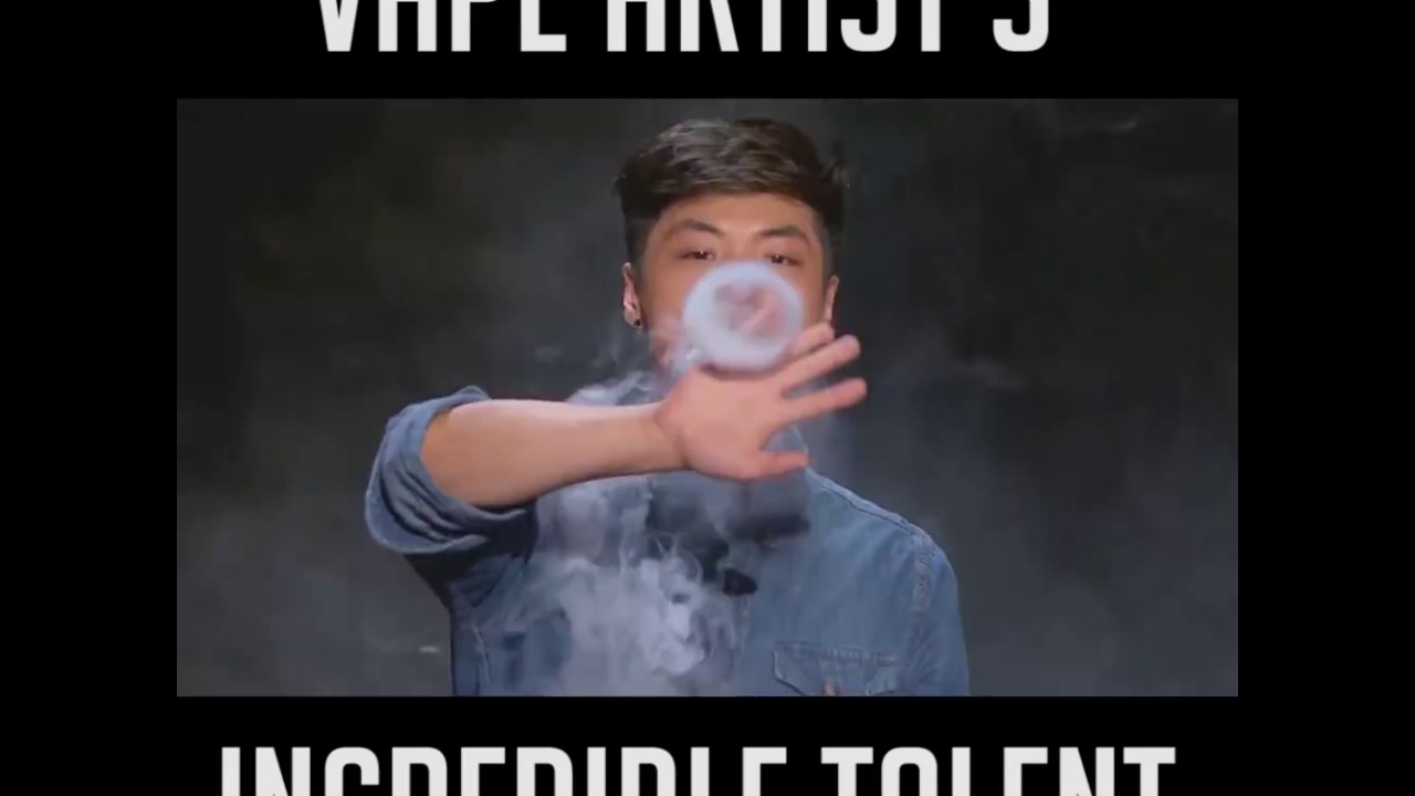 Vape Artist Incredible Talent | Awesome Vape Skills