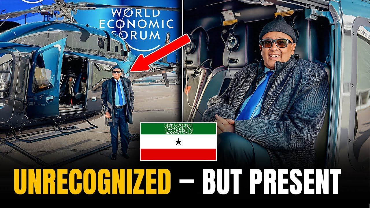 Somaliland President’s Secret Davos Appearance Explained