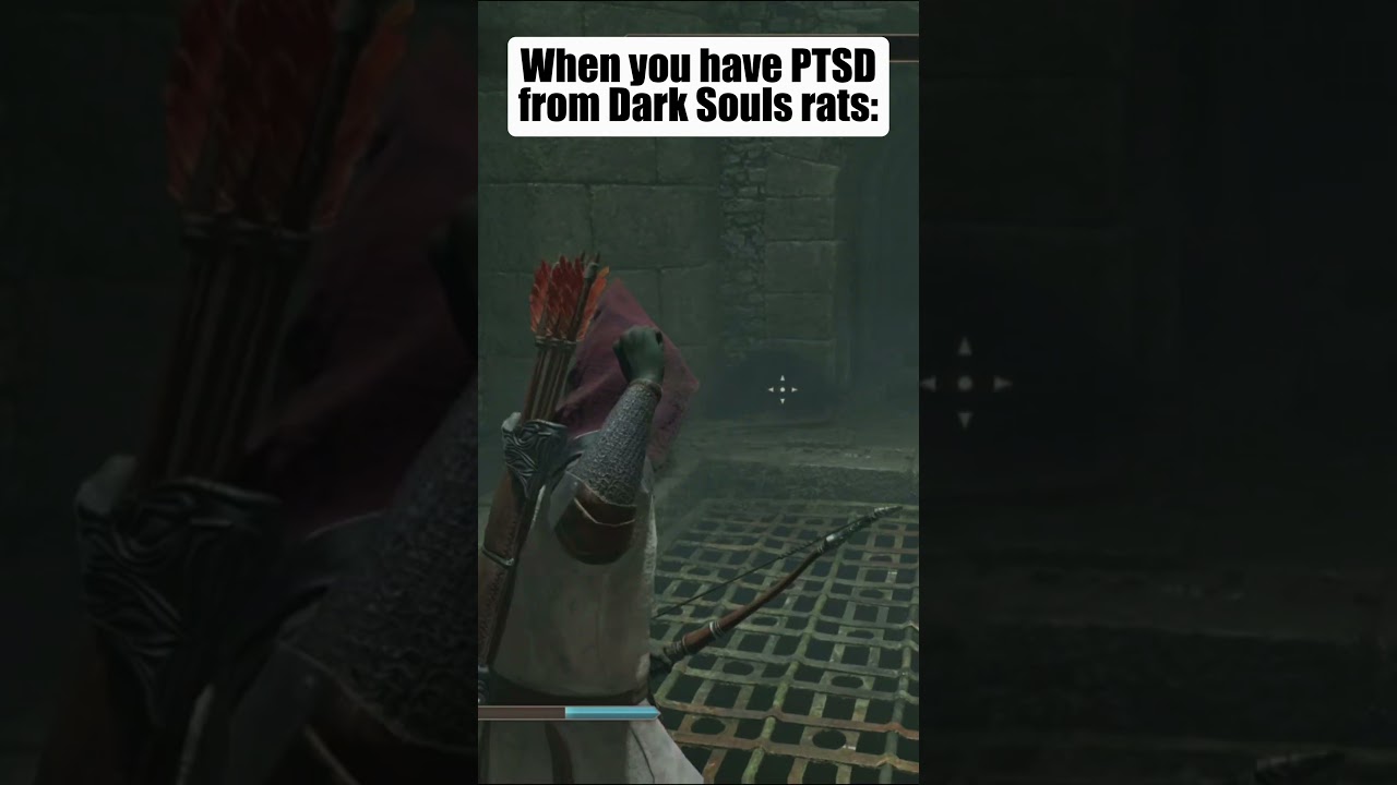 Oblivion Remastered PTSD from Dark Souls rats