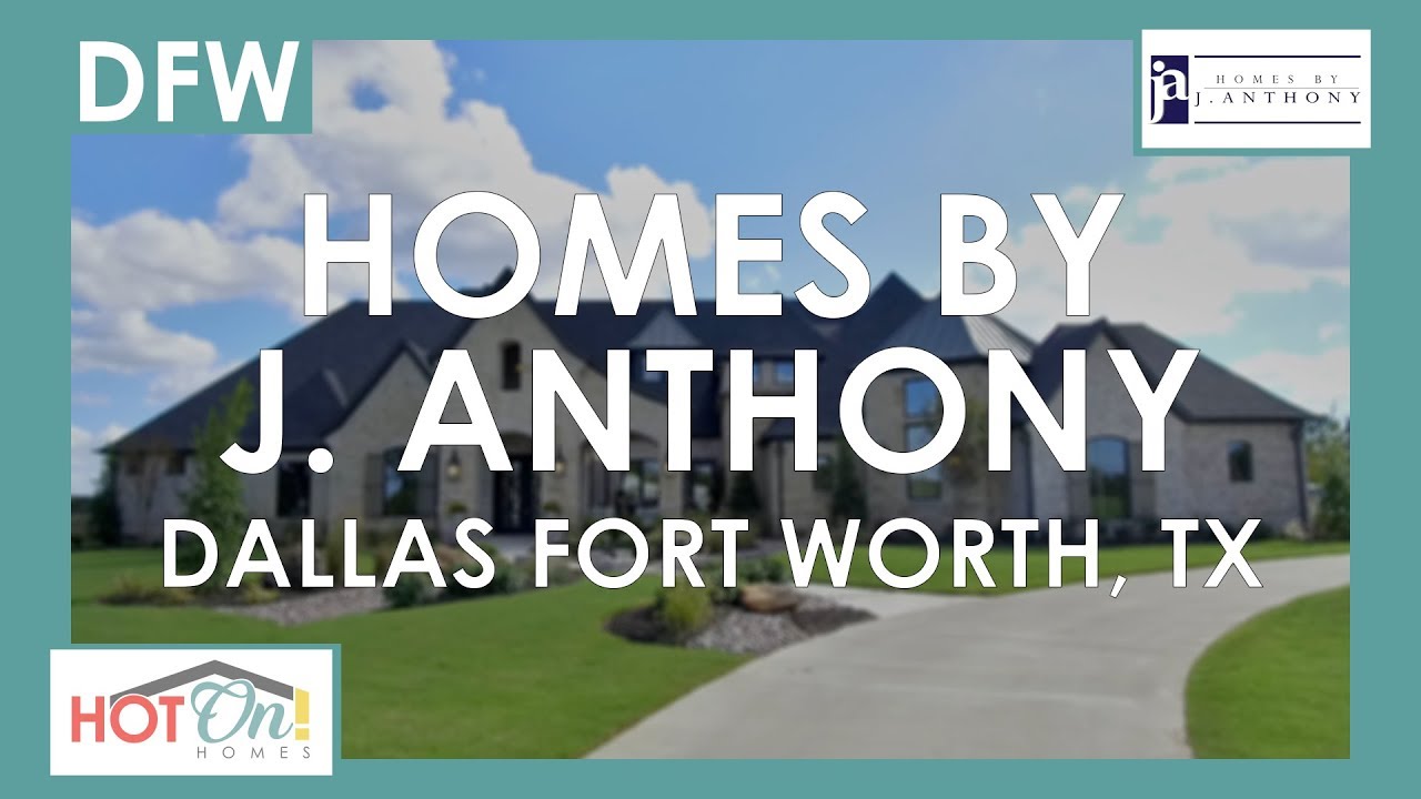 Beautiful Custom Homes from Homes By J. Anthony in Dallas Fort Worth, TX
