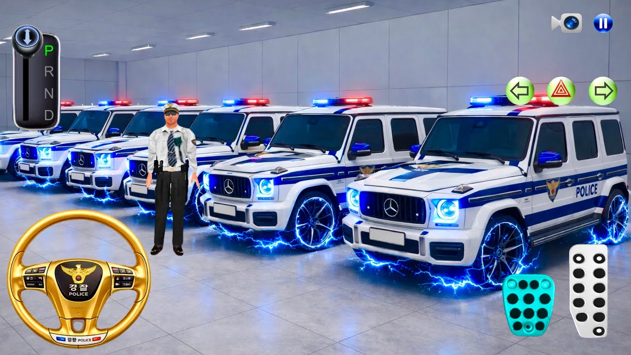 New Police Mercedes G63 Cars Stuck at Supercar Store 😱 - 3d Driving Class android game play #cargame
