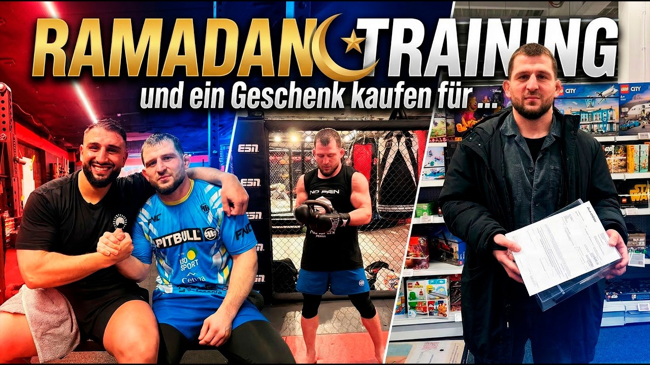 Ramadan & MMA: Lom-Ali Eskiev trainiert im Fastenmodus! Agit Kabayel über Usyk Kampf!