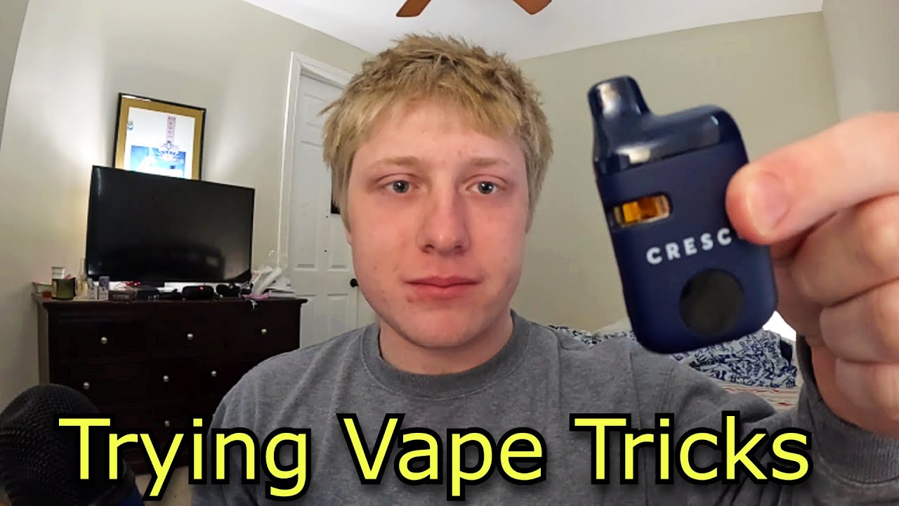 Trying VAPE TRICKS With a CART!