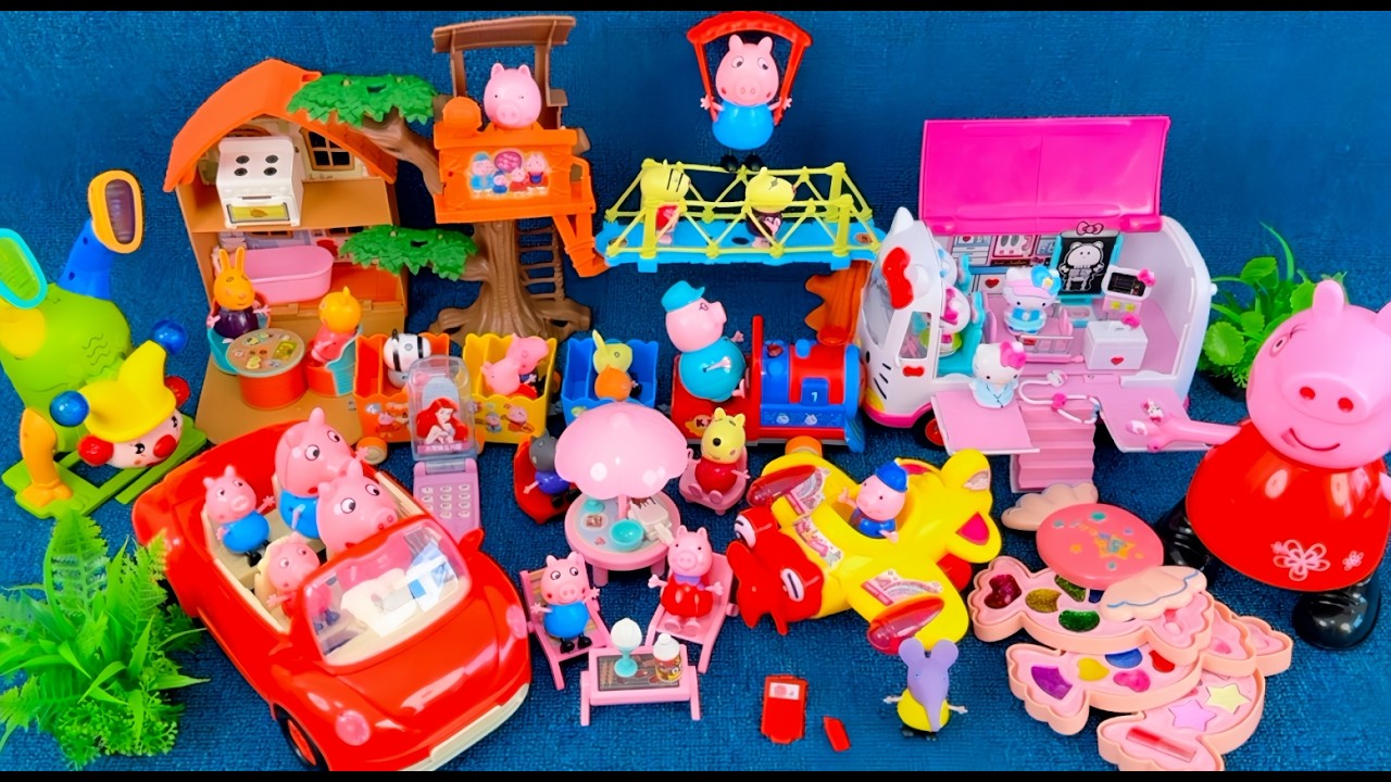 12 Minutes Satisfying Unboxing Peppa Pig Camping Playset, Peppa Pig & Rescue Review