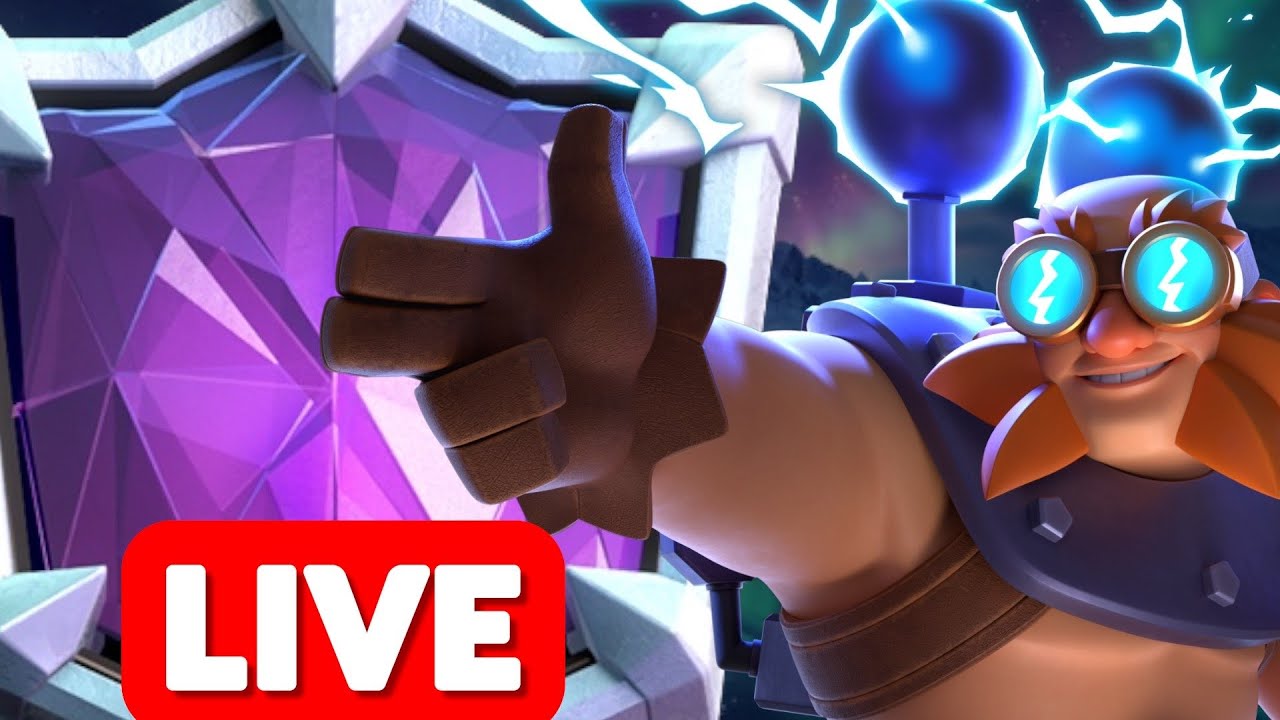 GC + Trophy Road With E=Giant!   - Clash Royale