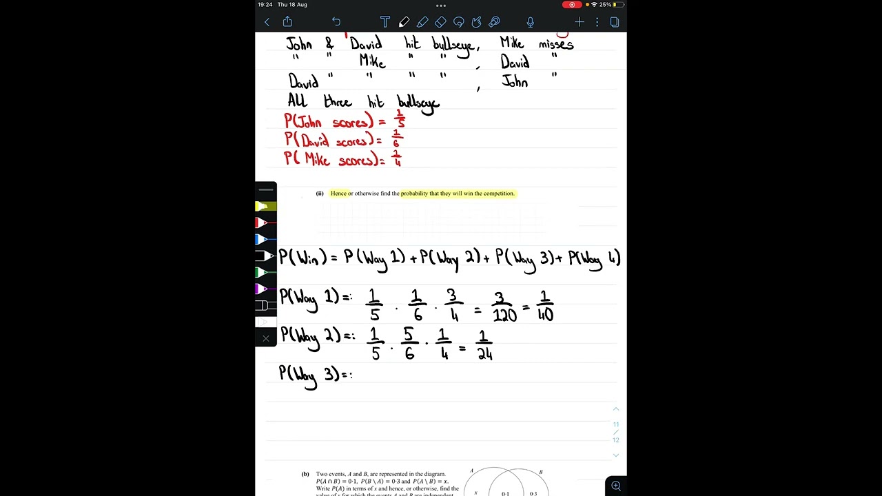 Leaving Cert Maths 2016 Paper 2 Question 5 (Higher Level)