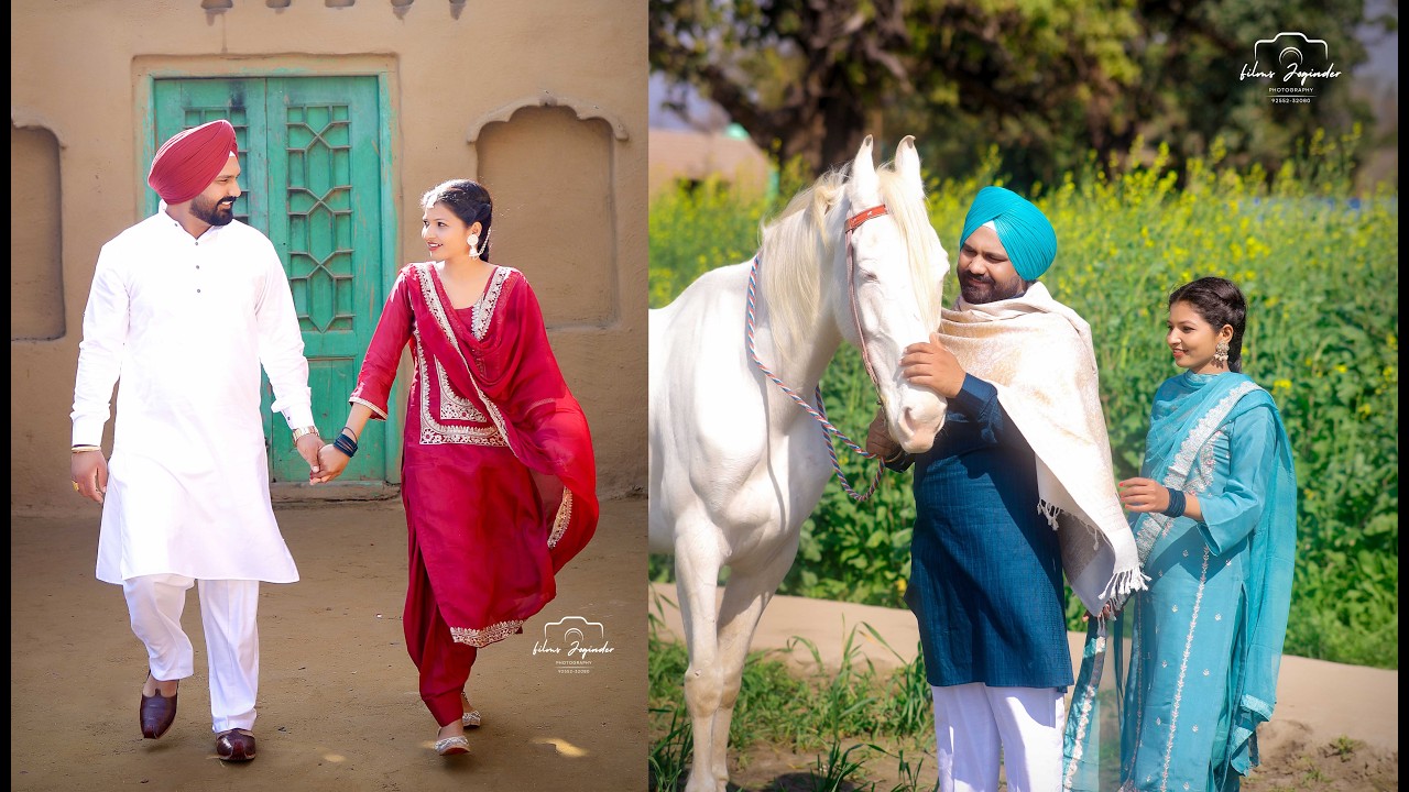 BEST PRE WEDDING 20026 [[  AKSHAY & MONIKA ]] JOGINDER FILMS KAITHAL 92552-32080