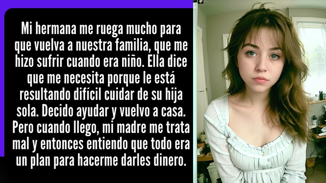 Mi hermana desea que vuelva a la familia tóxica - Por interés en el dinero.