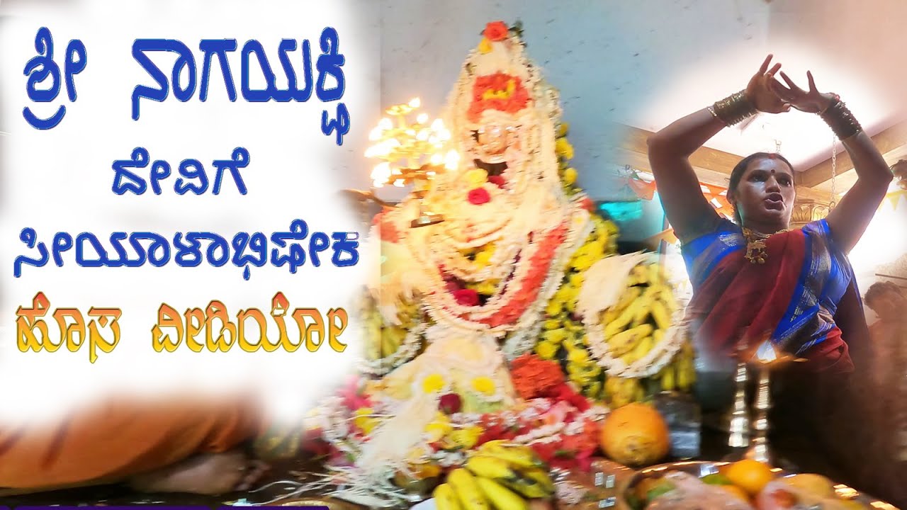 ಶ್ರೀ ನಾಗಯಕ್ಷಿ ಶ್ರೀ ದುರ್ಗಾಪರಮೇಶ್ವರಿ ದೇವಿಗೆ ಸೀಯಾಳ ಅಭಿಷೇಕ | ಭಕ್ತಾಭಿಮಾನಿಗಳ ಸಮ್ಮುಖದಲ್ಲಿ ಹೊಸ ವೀಡಿಯೋ