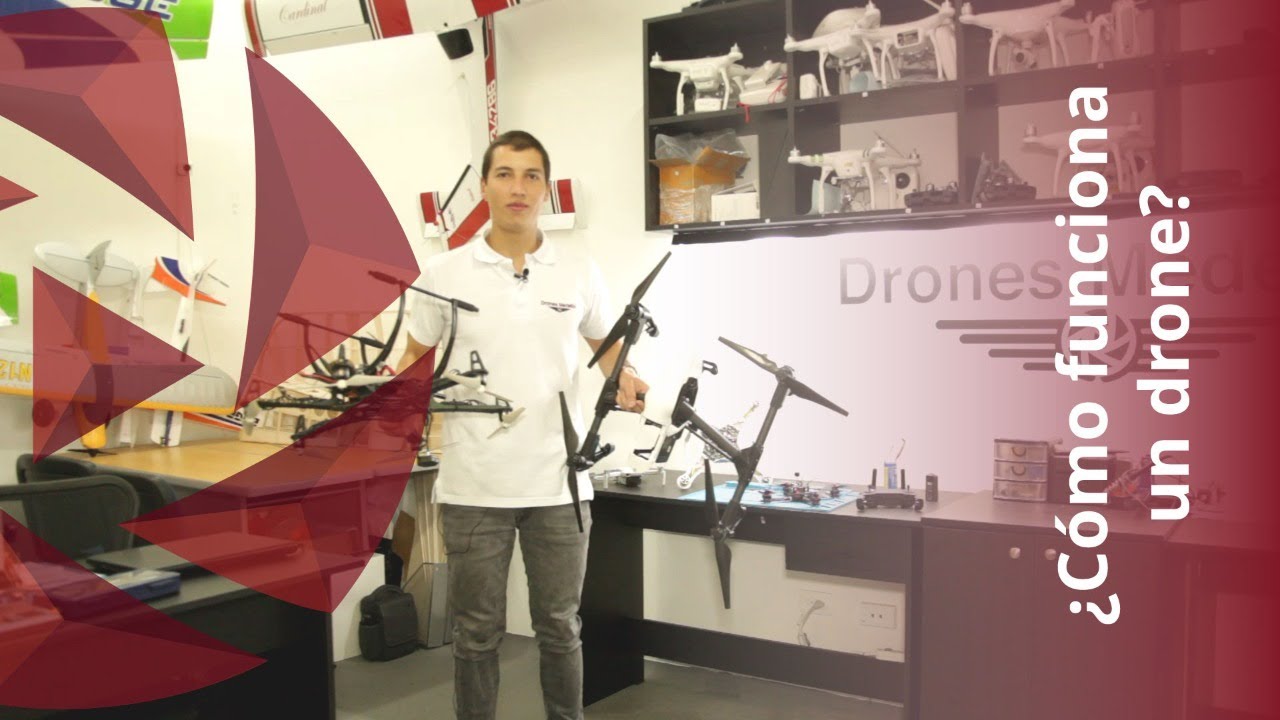 Como funciona un drone