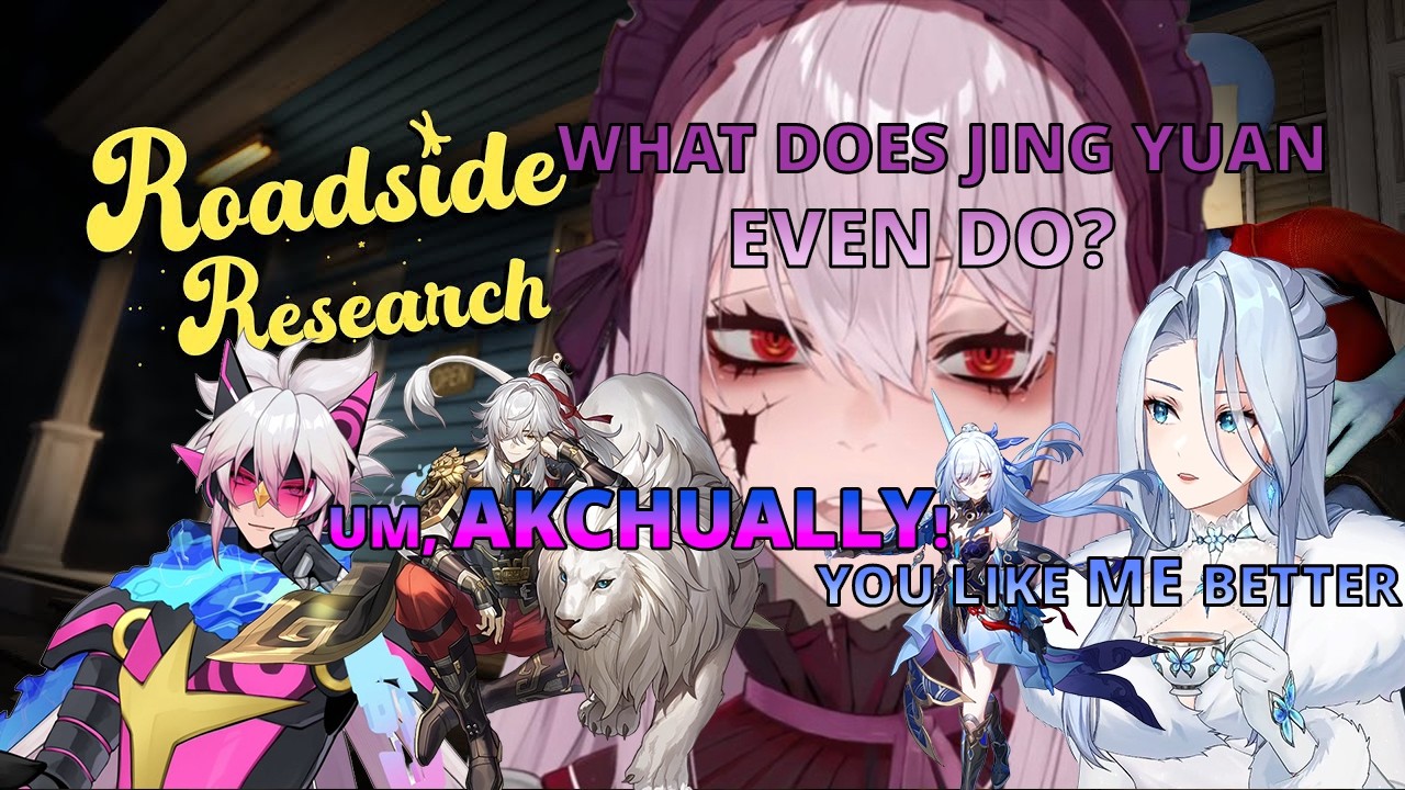 Jowol plays JINGLIU but NOT JING YUAN in Honkai: Star Rail【ROADSIDE RESEARCH】