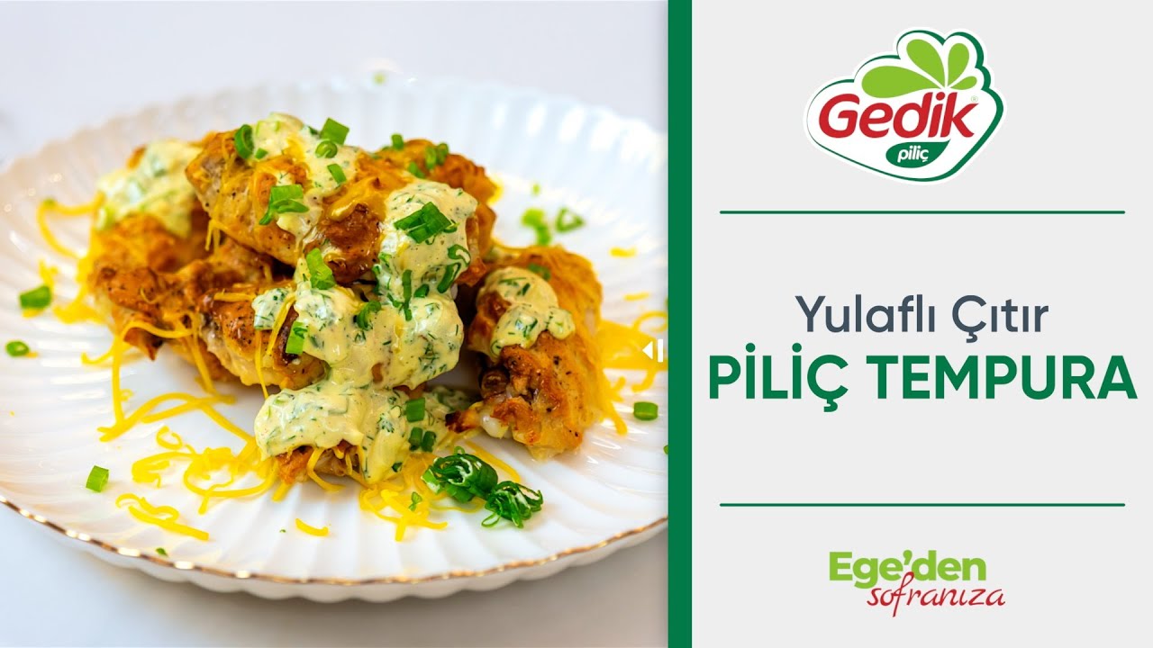 Chef Rafet İnce ile Yulaflı &Ccedil;ıtır Pili&ccedil; Tempura