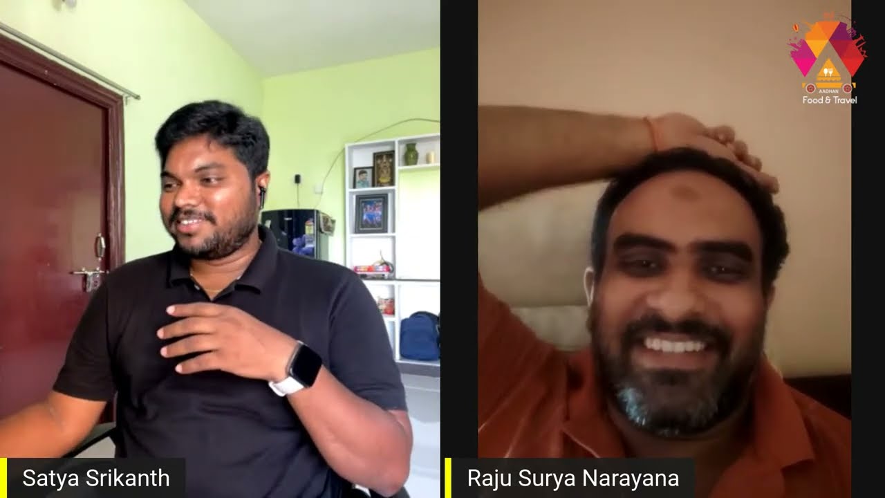 LIVE WITH SATYA SRIKANTH | AADHAN FOOD AND TRAVEL | FOOD VLOGER