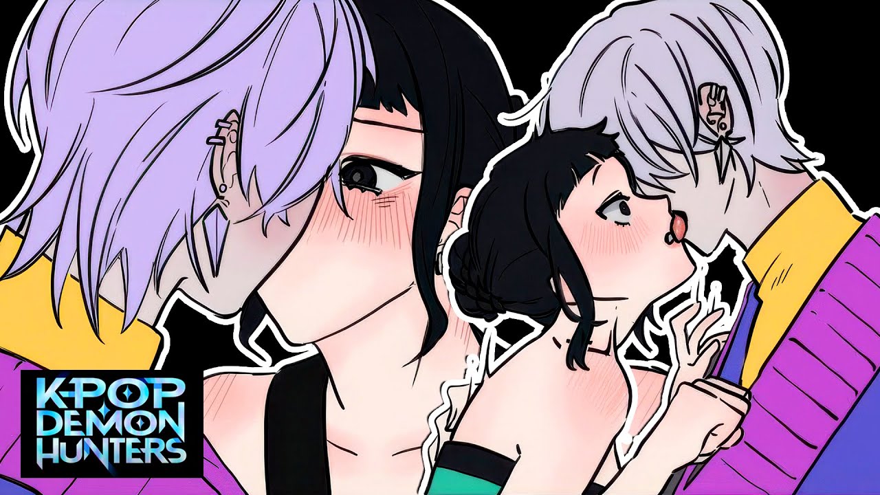 Where Is Your Tongue?! 😱┃Zoey x Mystery (Zoeystery)┃Kpop Demon Hunter Comic Dub