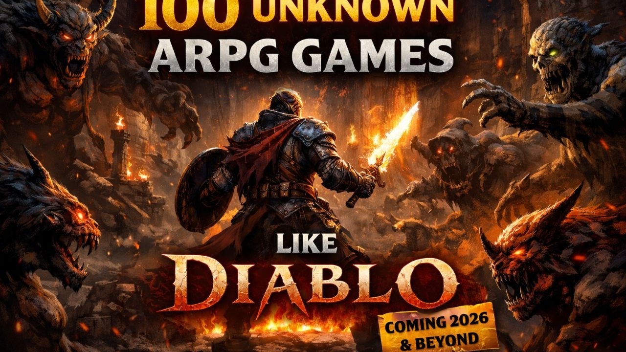 100 upcoming uknown isometric   arpgs like diablo from 2026 and beyond