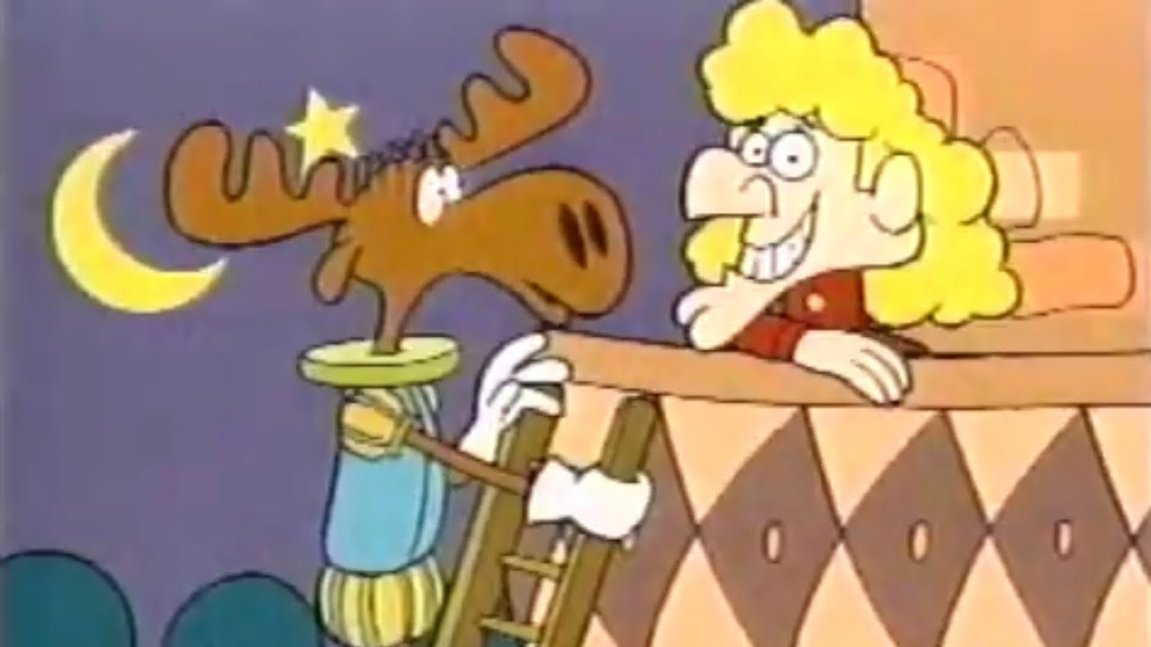 Bullwinkle’s WYME TV Animation & Jokes (Bullwinkle and Dudley)