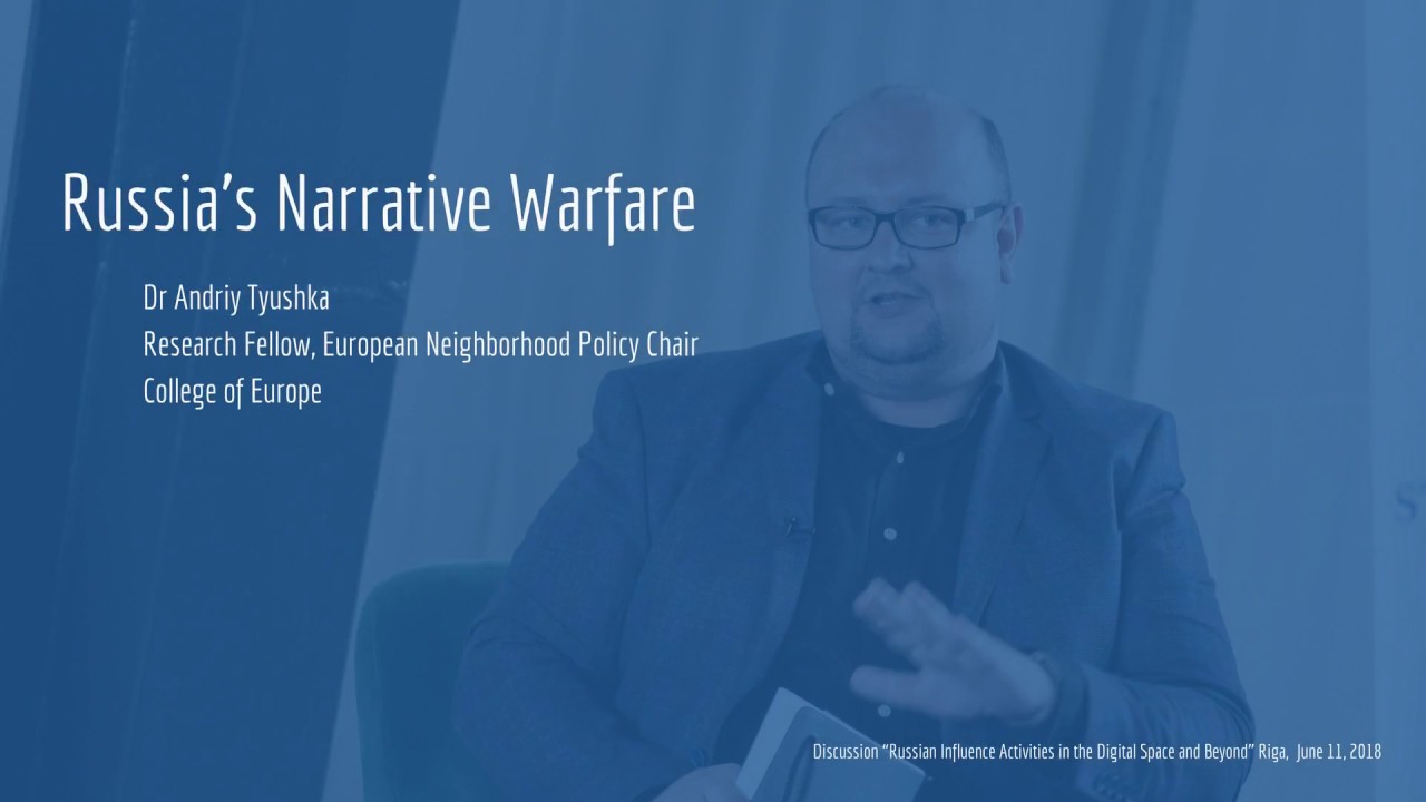Andriy Tyushka. Russia's narrative warfare.