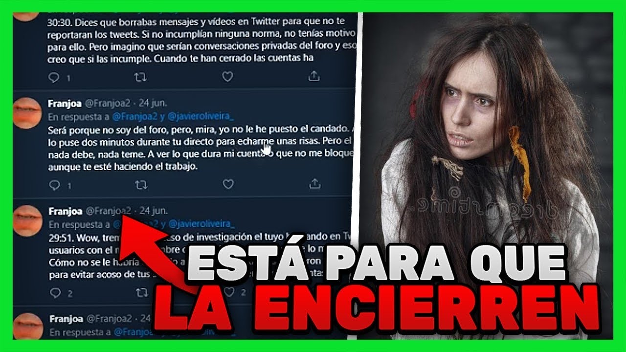 No es broma. Está para que la encierren.
