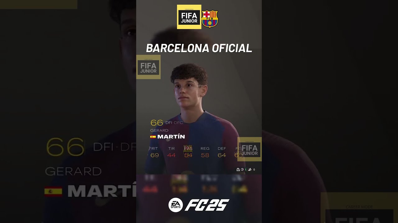 FC25 ⚽🎮 BARCELONA: Real Faces & Ratings