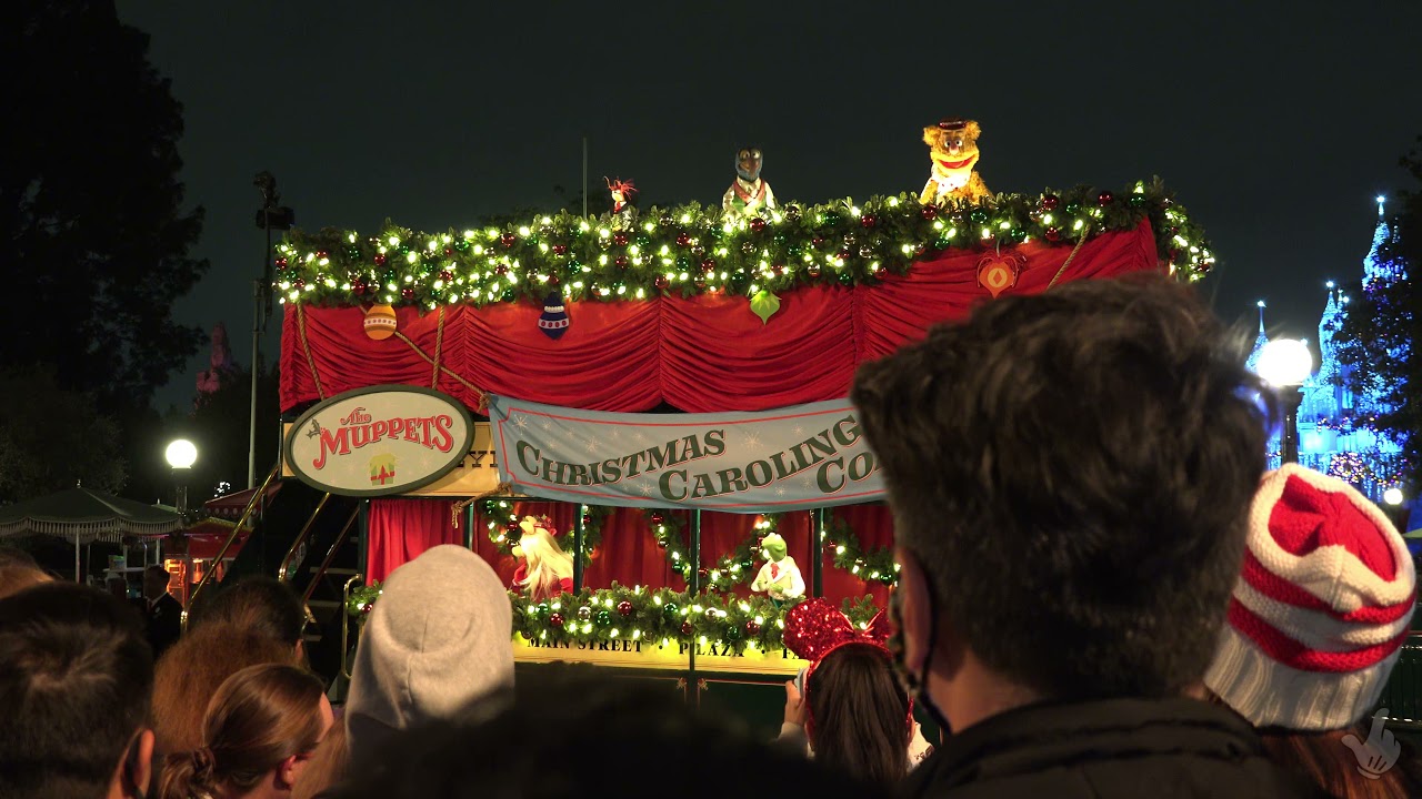 Muppets Christmas Caroling Coach Full Show at Disney's Merriest Nites, HD POV 2021