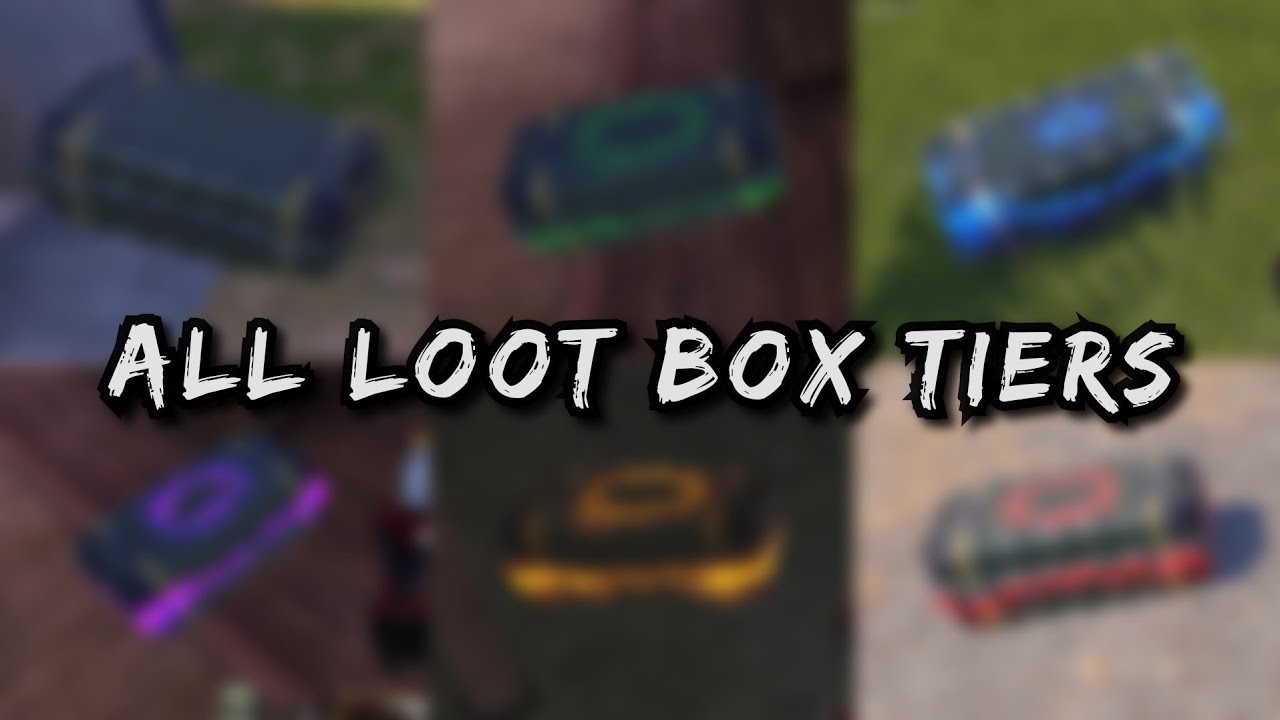 All Loot Box Tiers + Animation | CODM Battle Royale