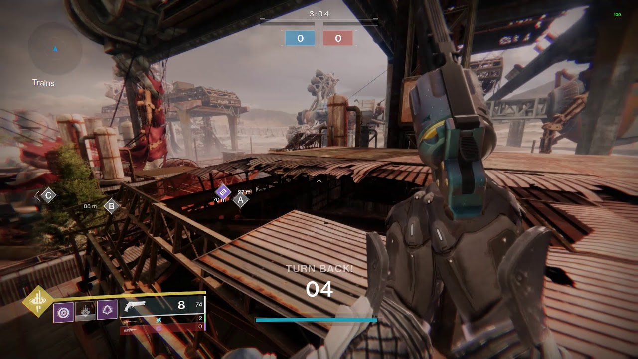 Exodus Blue out of bounds (Super Easy)