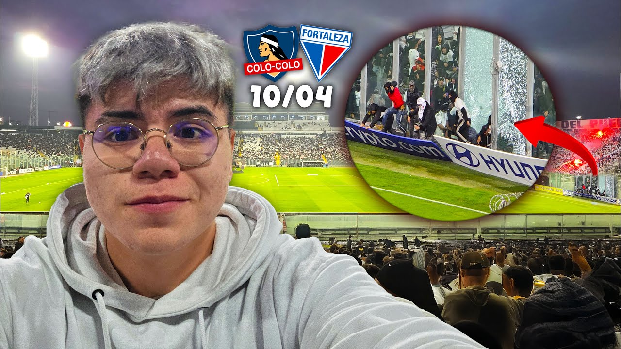 Fui al Colo Colo vs Fortaleza y esto fue lo que pasó...